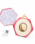Sombrero Riviera Hat - Natural en caja