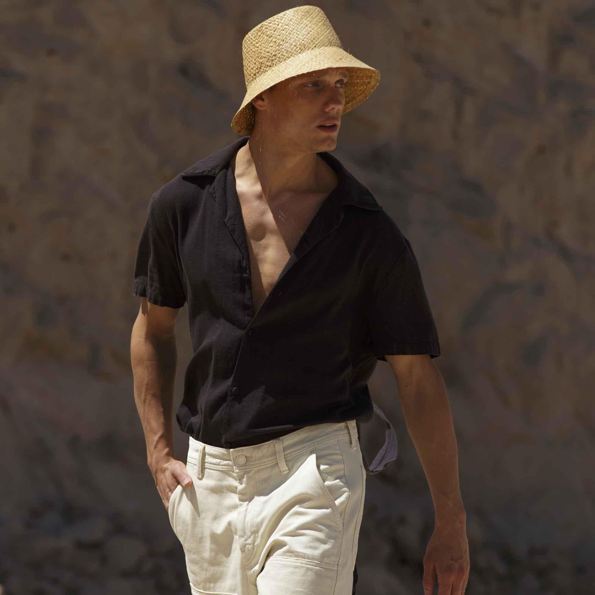 Raffia Bucket Hat – P'OOK Hats Worldwide